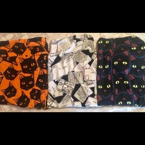 Lularoe TC2 Bundle Halloween Cats Santa Mail NWOT